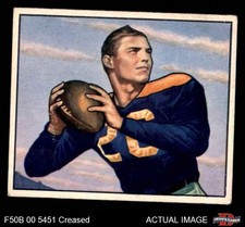 1950 Bowman #81 Tobin Rote Packers RC Rice 3.5 - VG+