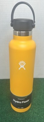Hydro Flask, 24 oz Hydration with Flex Cap Lid Starfish Orange