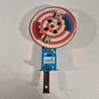 J. Chein & Co. Tin Mechanical Sparkler Spinner Litho July 4th Toy 1950’s Vintage