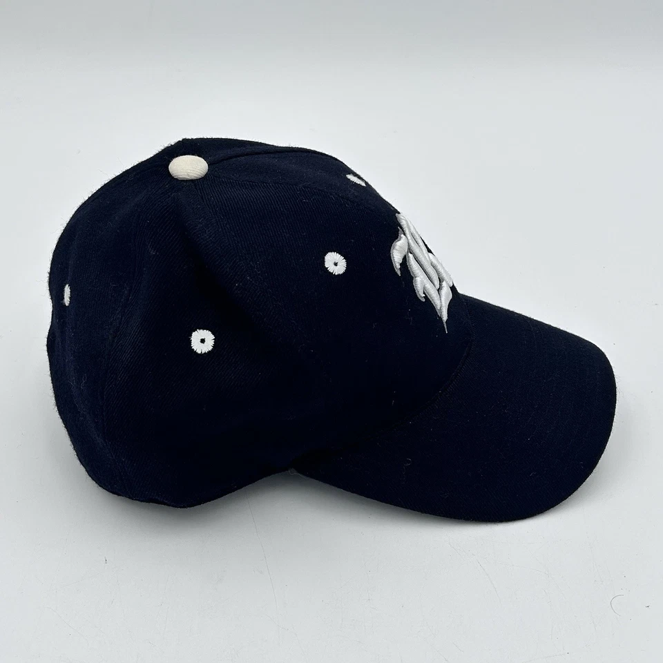 Vintage Top of the World Rice University Owls 7 1/4 Wool Fitted Hat Navy NCAA - Image 2 of 4