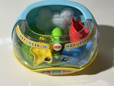 Fisher-Price Ocean Aquarium Baby Toy Playset w/ Fish, Starfish Shell Variant