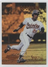 1995 Select Certified Edition Rookie Mirror Gold Curtis Goodwin #124 1c1