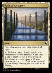 Path of Ancestry 363/835 Common Commander: Modern Horizons 3