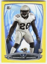 2014 Bowman Rookies Gold Lamarcus Joyner Rookie #47 Rams RC,/399