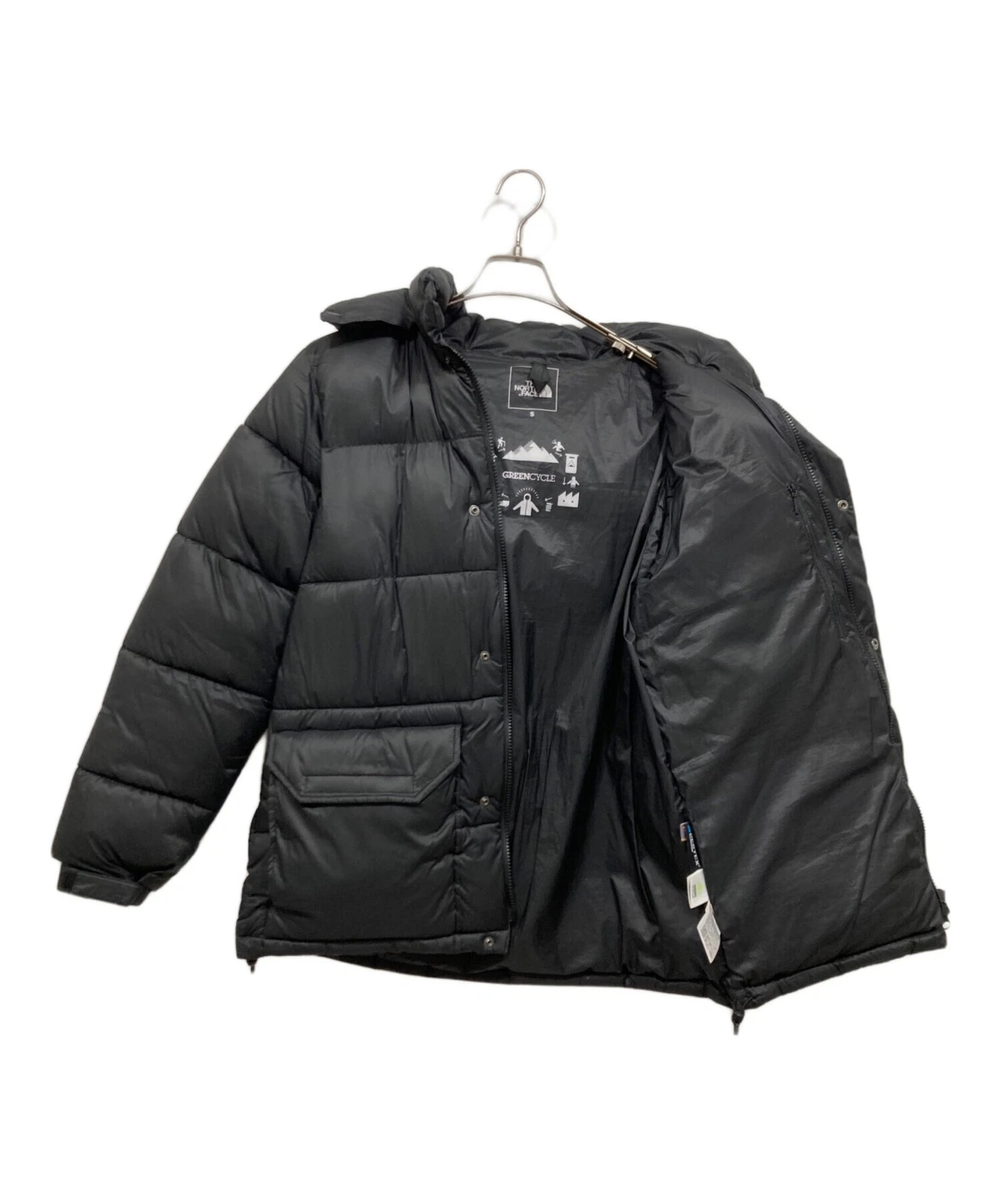The North Face Down Jacket CAMP Sierra Short Men's Size S Black - product detail image 4