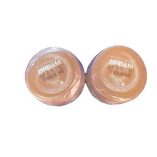 Maybelline Dream Matte Mousse Foundation, Cocoa Dark 3 Lot Of 2 Sealed