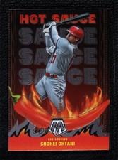 2022 Panini Mosaic Hot Sauce Shohei Ohtani #HS-6 0m0g