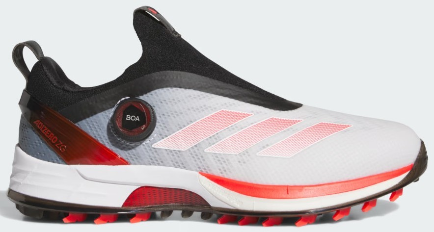 adidas Adizero ZG BOA Spikeless Golf White Lucid Red for Sale