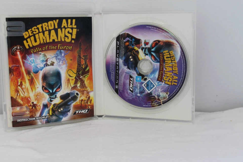 Destroy All Humans Path Of The Furon - PS3 Game - Complete With Manual Fastpost✅ - Image 3 of 3