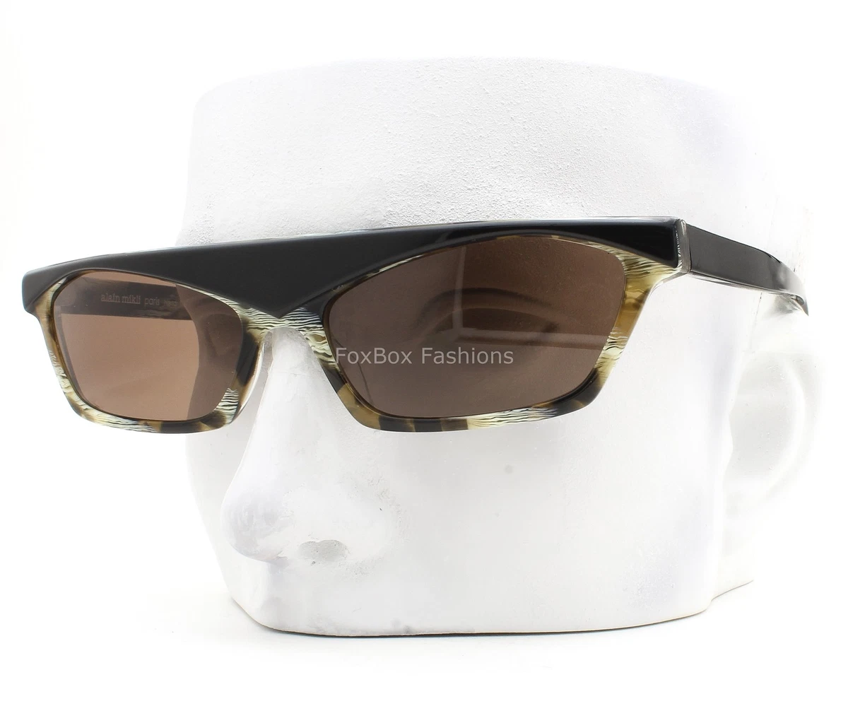 Alain Mikli Brown Brown Sunglasses for Women for sale | eBay display picture 1