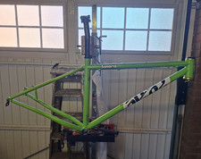 Cotic Solaris 29er Medium Steel Hardtail Mountain Bike Frame Green/White