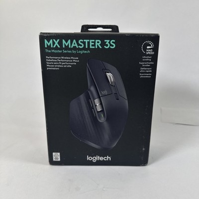 Logitech MX Master 3S Bluetooth Kabellose Maus 8K DPI Leise Klicks Schwarz