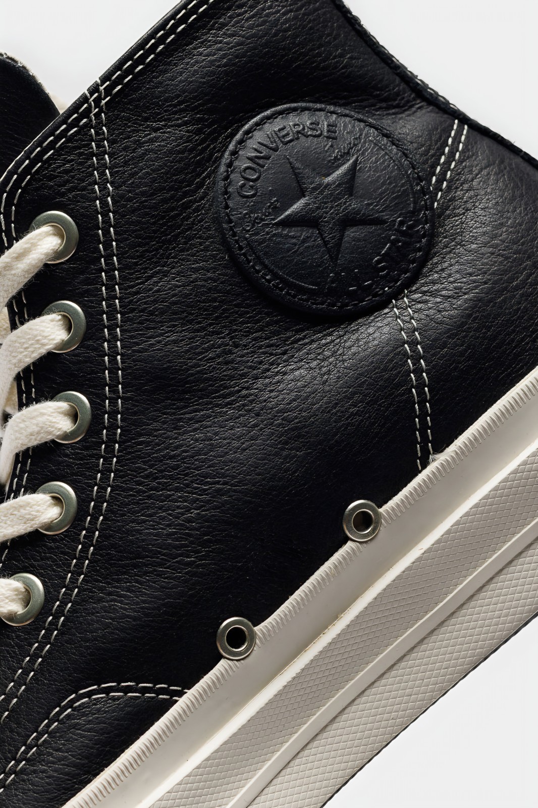 Converse First String Leather Chuck Taylor All Star (Black/Snow White) image 5