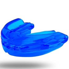 Mouth Guard Sports Youth Adult,Mouth Adolescent adult, Blue/Strapless
