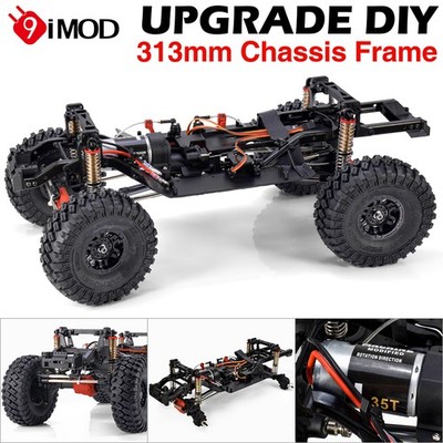 RC 313mm 2-Gang-Getriebe Chassis + Motor für 1/10 Traxxas TRX-4 Auto Cars