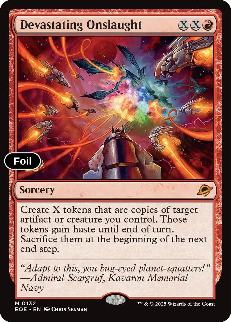Devastating Onslaught [PRE - 132NMEN