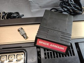 Mattel Intellivision Model 2609 Console Tested Working Space Armada Video Game