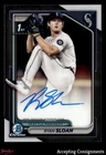 2024 Bowman Chrome Draft Autograph #CPARS Ryan Sloan ROOKIE 1st AUTO MARINERS