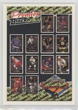 1993 Premier Black Gold Prizes Alex Zhamnov Joe Juneau Teemu Selanne #A HOF 0a2