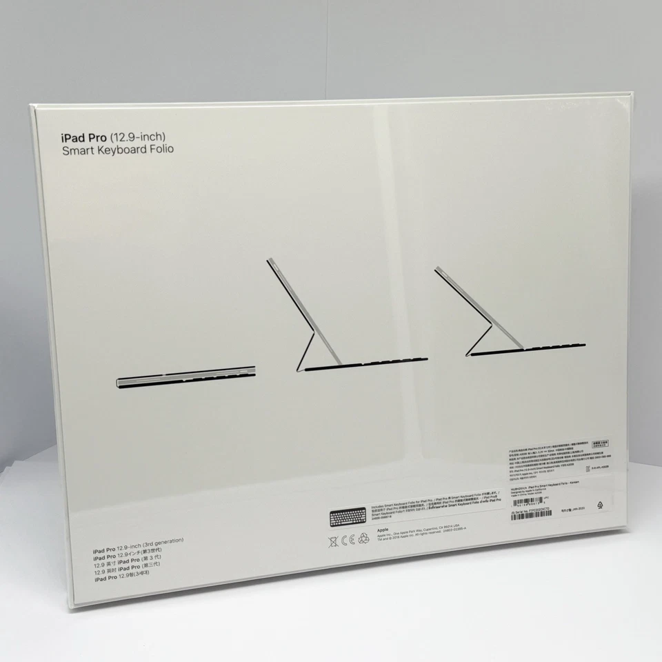 Genuine Apple iPad Pro 12.9" 3rd Gen & Air 13" inch M2/M3 Folio Keyboard Case - Image 2 of 4