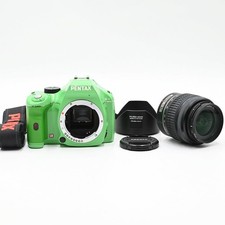 PENTAX K x SMC DA L 18 55mm F3.5 5.6 AL Digital Single Lens Reflex Camera Green