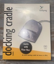 Handspring Visor Graphite Serial Docking Cradle Mac  PC New in Package 