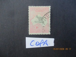 Kangaroo Stamps: C of A Watermark Used Great Item Must Have (T6024)