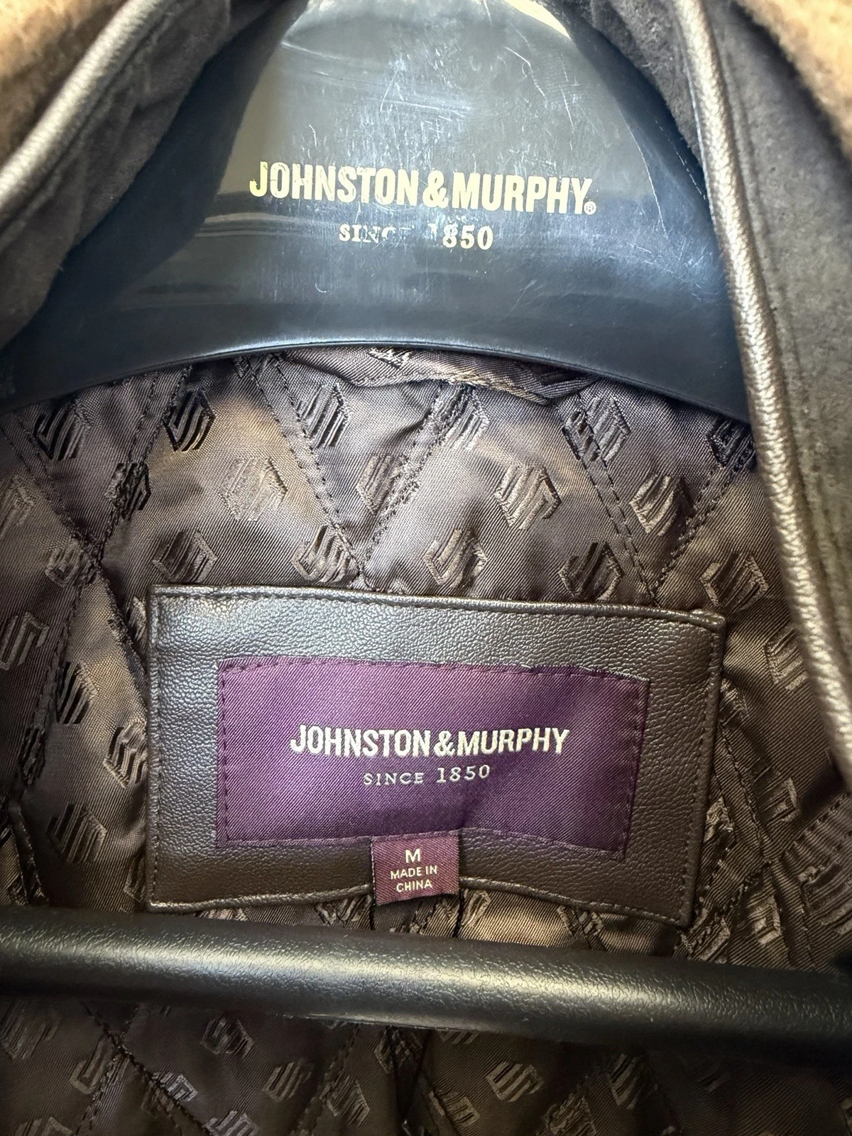 Johnston & Murphy Upton Car Coat – Men’s Medium (Whiskey) – New with Tags image 4