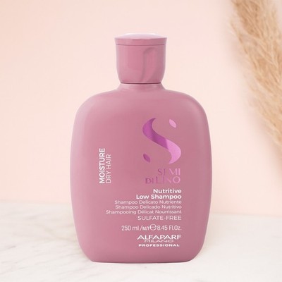 Alfaparf Semi Di Lino Moisture Nutritive Low Shampoo Color Treated Hair 8.45 oz