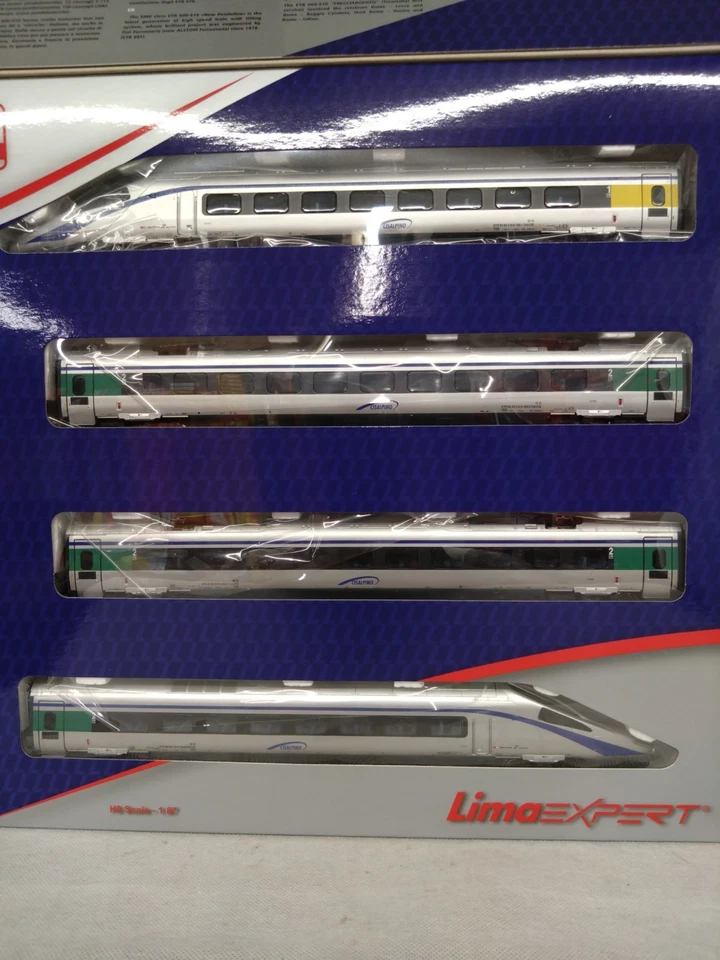 Lima Expert HL1672 ETR 610 4 Car Pendolino Set Cisalpino HO Gauge - Image 4 of 4