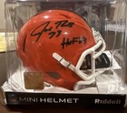 Joe Thomas Autographed Cleveland Browns Mini Helmet “HOF 23” JSA CM04082 — photo 5