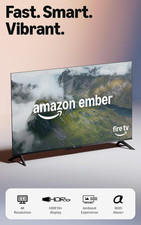 Ember 50" 4-Series with Fire TV Newest Model , 4K Ultra HD Smart TV with Alexa