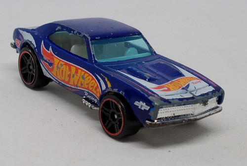 Hot Wheels HW Racing Blue '67 Chevy Camaro Loose Diecast 1:64 2016