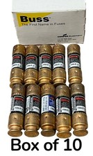 Buss Fusetron FRN-R-10 Class RK5 Fuse 10 Amp  Box of 10  Nos