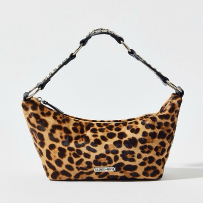 NEW! Silence + Noise LUNA WESTERN BAG in Cheetah Print Purse w/ Pony Hair Finish