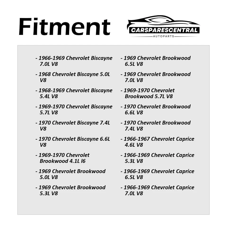 Cilindro de rueda de freno de tambor centrado delantero 2x para Chevrolet Kingswood 6,6 L 1970 Foto 3 de 4