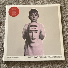 Image of The National First Two Pages Of Frankenstein Red Vinyl LP New & Sealed