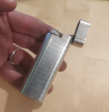 Accendino Cartier Argento 30 micron Texture semi d'orzo zigrinato non testato