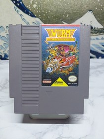 Wurm: Journey to the Center of the Earth Cart & Manual NES CLEANED & TESTED 