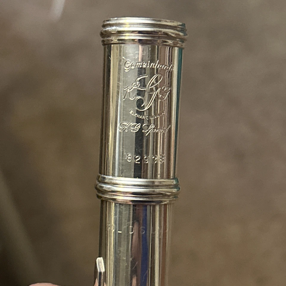 Communhardt KG Especial Plata Sólida Oro Labio 82938 y Estuche Altieri Foto 4 de 4