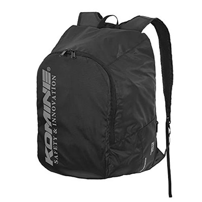 Komine SA-246 Packable Helmet Eco Backpack for Motorcycles Black F 25Lfrom JP