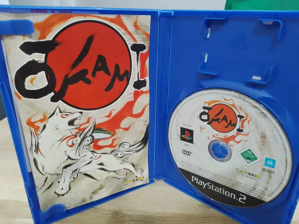 Okami Sony PlayStation 2 Game PAL Includes Manual Good Condition PS2 - image 3 of 4