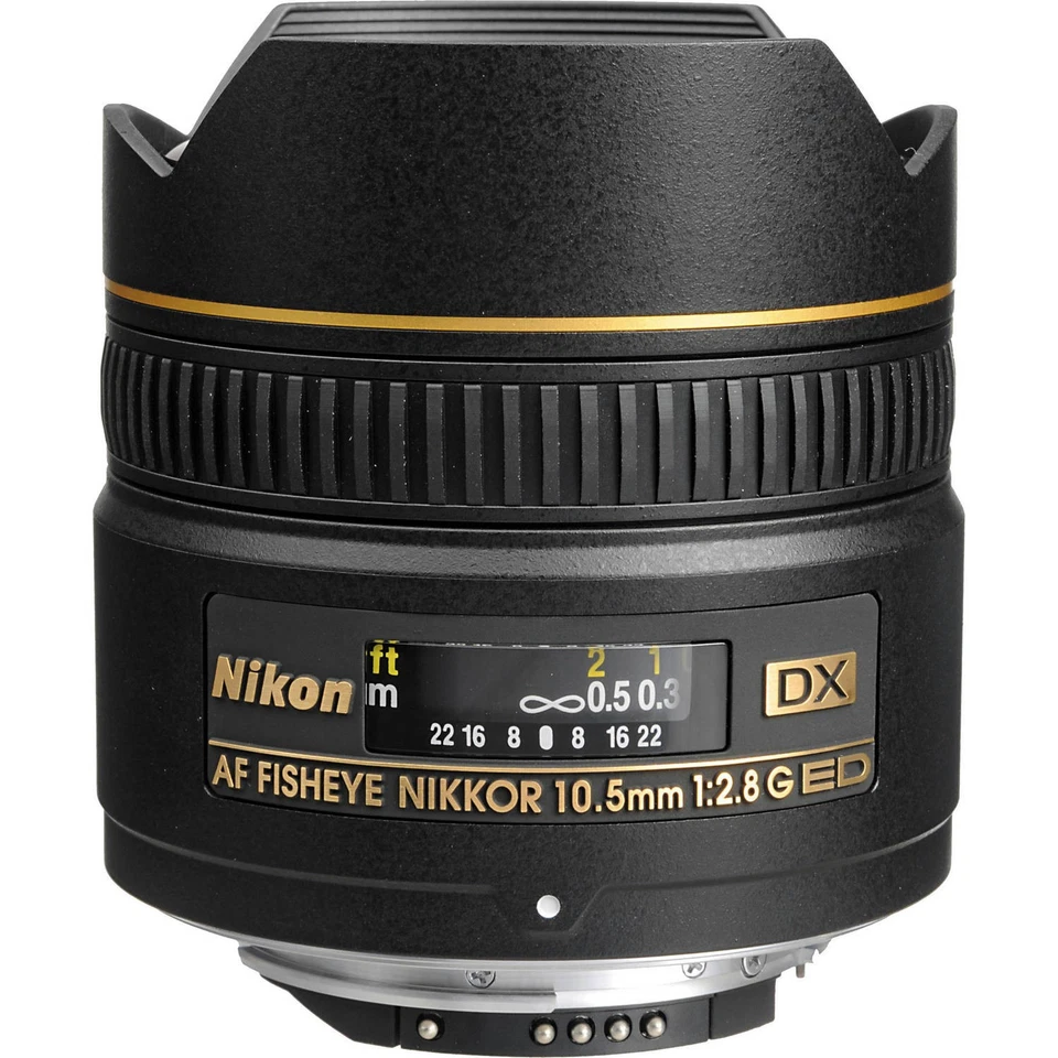 Nikon Fisheye Nikkor 10.5mm f/2.8G ED DX Autofocus Lens - f/2.8 - Image 2 of 4