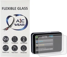 9H Flexible Glass Screen Protector Compatible Tandem tSlim X2 2 Pack Anti-Finger