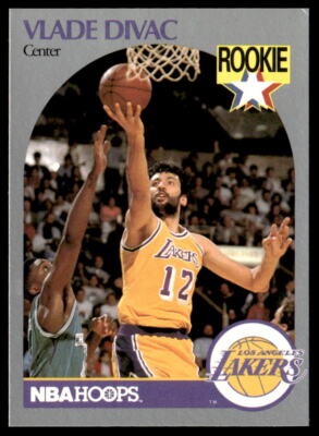 1990 Hoops Team Night Los Angeles Lakers #NNO Vlade Divac Near Mint or Better