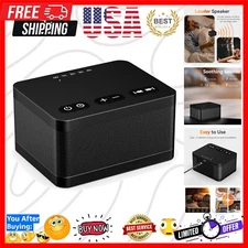 Portable Sleep Sound Machine with 36 Adjustable Volume Levels & Memory Function