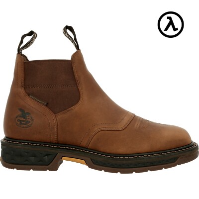 GEORGIA BOOT CARBO-TEC LT WATERPROOF CHELSEA WORK BOOTS GB00434 - ALL SIZES -NEW