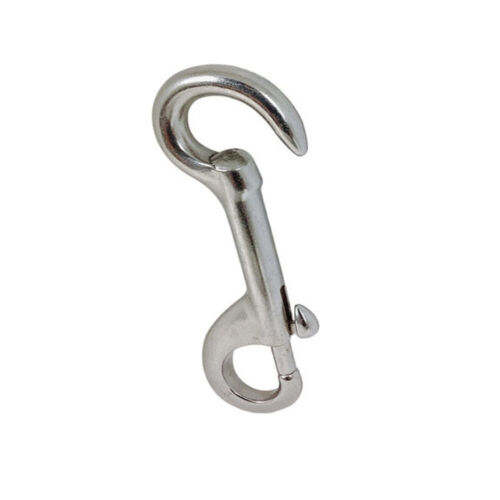 Marine Boat 5"L Bolt Snap Hook Open Eye Bolt Hook Snap Lock Stainless Steel 4Pcs - 第 2/9 張圖片