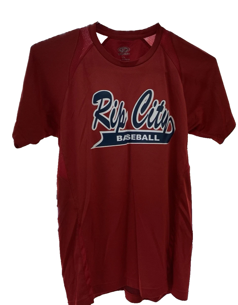 Maillot De Baseball Easton M5 Pour Garçon - Taille YL (jeune Large) - Noir Avec Logo