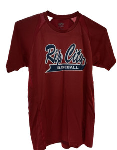 Easton Youth Large Rip City Baseball Jersey Red Pre-Owned